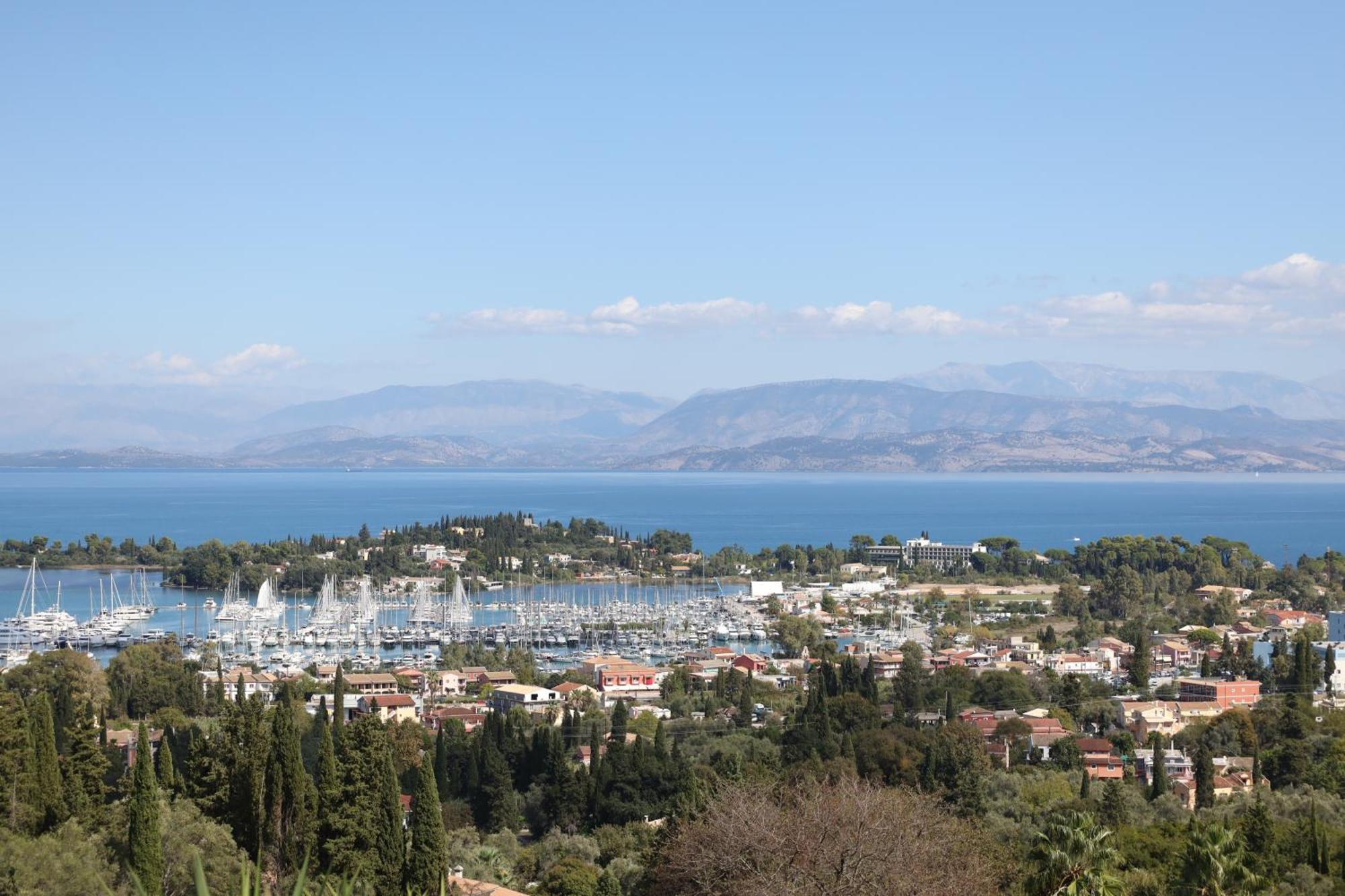 فيلا Casa T With Amazing Views In Corfu كونتوكالي المظهر الخارجي الصورة