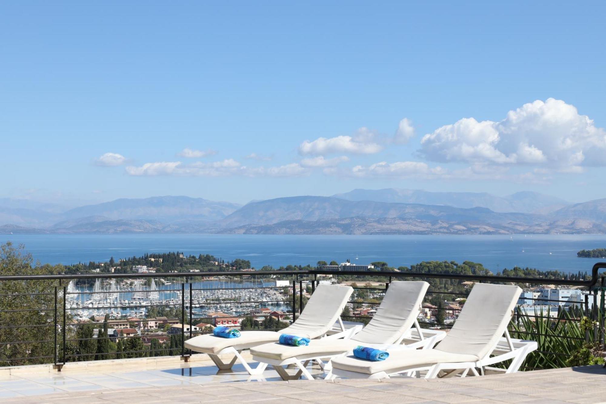 فيلا Casa T With Amazing Views In Corfu كونتوكالي المظهر الخارجي الصورة