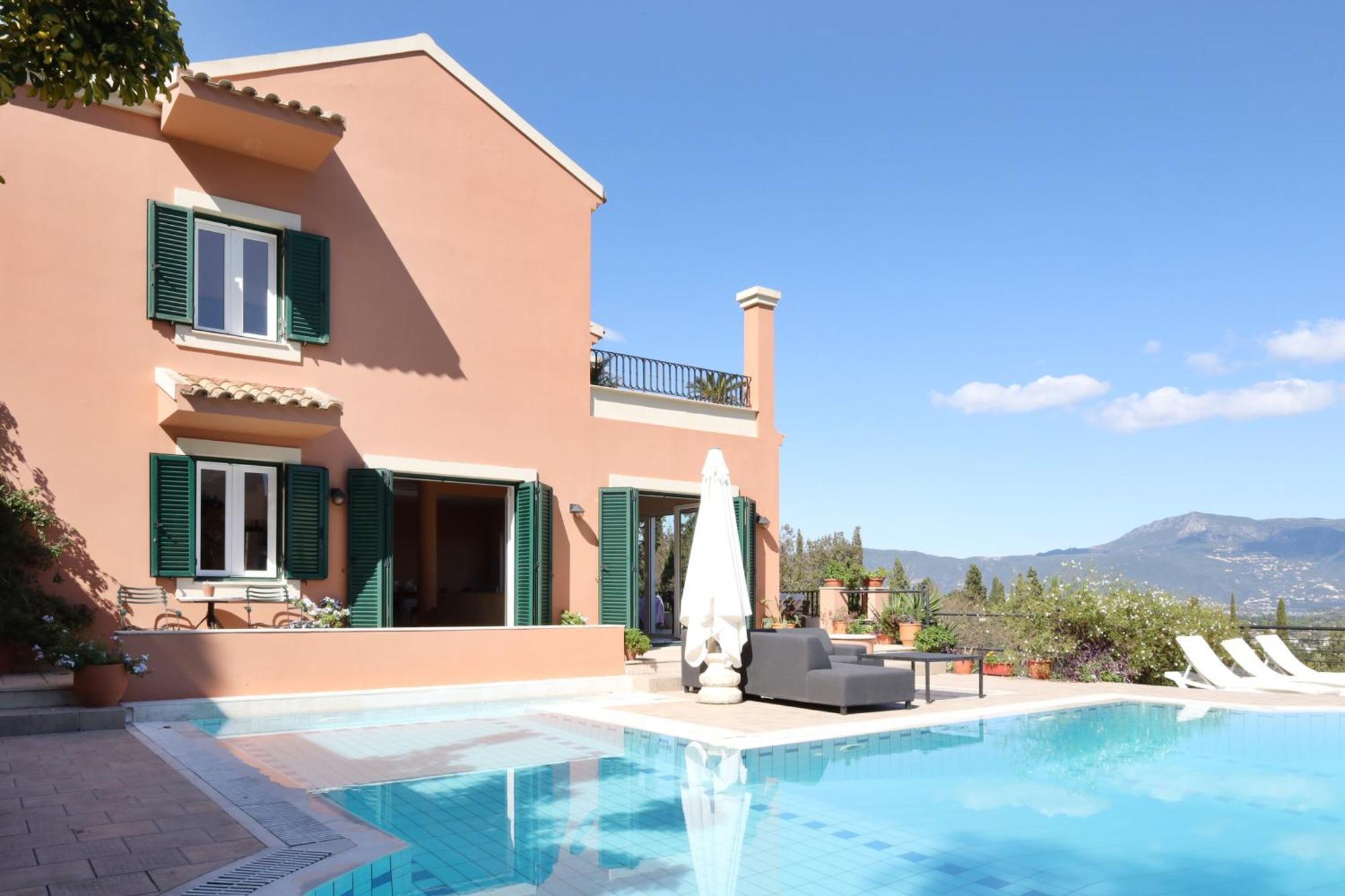 فيلا Casa T With Amazing Views In Corfu كونتوكالي المظهر الخارجي الصورة