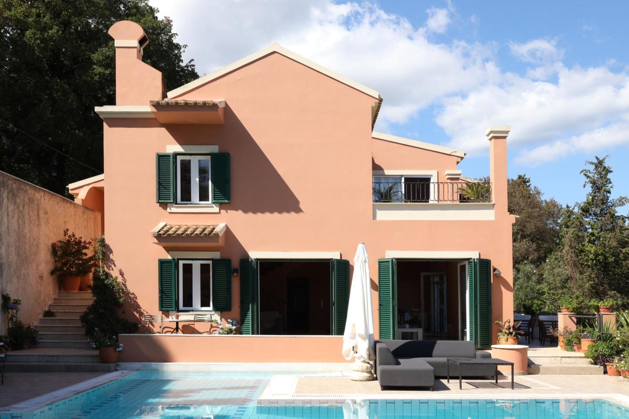 فيلا Casa T With Amazing Views In Corfu كونتوكالي المظهر الخارجي الصورة
